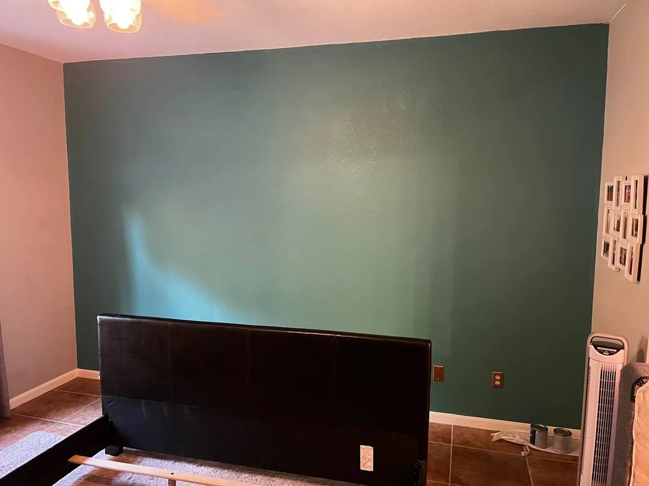 Interior accent wall painting Cedar Park TX