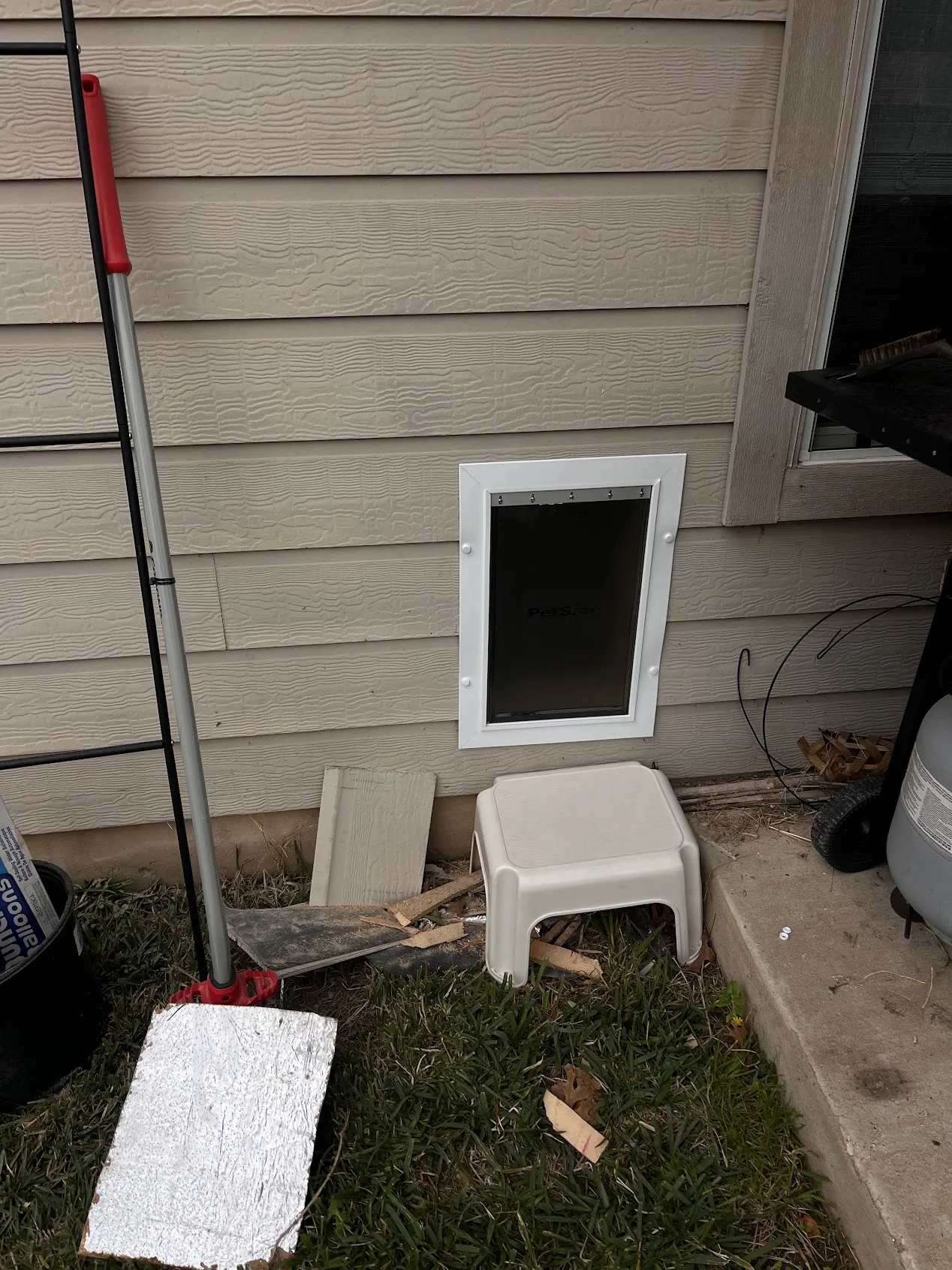 Pet door installation Cedar Park TX